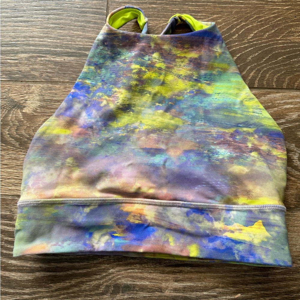Lululemon athletica long line high neck energy sports bra